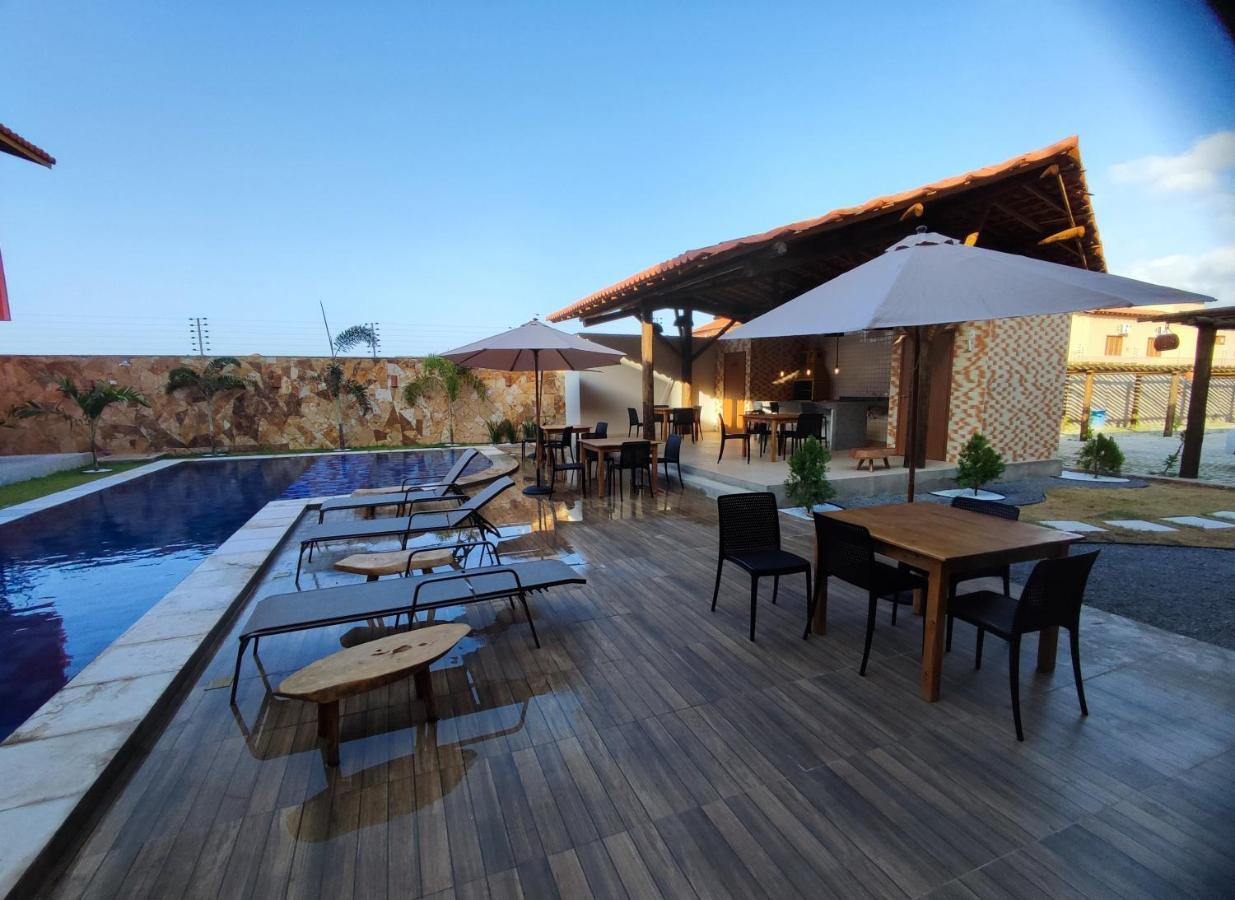 Casa Na Praia Com Piscina Luis Correia Exterior foto